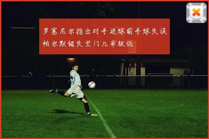 罗塞尼尔指出对手进球前手球失误帕尔默错失空门几率极低